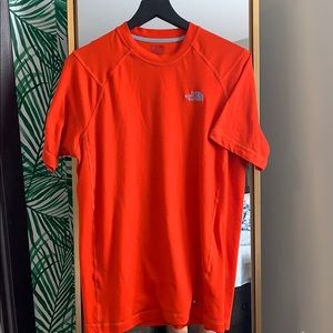 Men’s Orange North Face T-Shirt